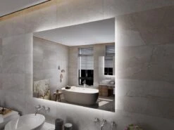 Viidako LED Rechthoekige Badkamerspiegel - Anti-condens - 3 LED Verlichting Standen - Krasbestendig -Badkamer Wijs 1200x900 21