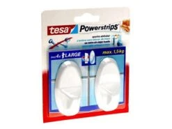 Tesa Powerstrips Haken Large - Wit - 2 Stuks 19 Tesa Powerstrips Haken Large - Wit - 2 Stuks -Badkamer Wijs 1200x900 50