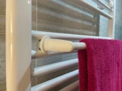 WillieJan Radiator Handdoeken Droog Rek 940W – Wit – 1 Stang – 36 Cm – Radiatorbevestiging – Zonder Boren -Badkamer Wijs 1200x900 57