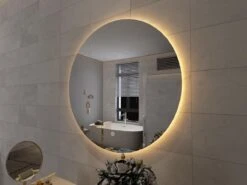 Merkloos Viidako LED Spiegel - Condensvrij – Dimbaar - 3 LED Standen – Hip Design – Krasbestendig – Duurzame Kwaliteit – Eenvoudige Installatie -Badkamer Wijs 1200x900 6