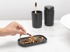 Brabantia ReNew Badkameraccessoires Set - 3-delig - Dark Grey -Badkamer Wijs 1200x900 90