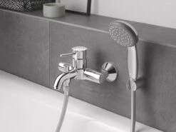 GROHE QuickFix Vitalio Start II 100 Waterbesparende Douchekop - ø 10 Cm - Met Wanddouchehouder - Chroom - 27950000 -Badkamer Wijs 1200x900 96