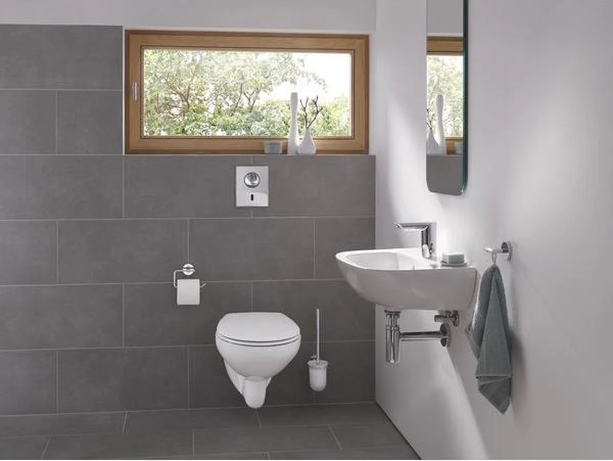 GROHE Essentials Toiletrolhouder - Zonder Klep - Chroom - 40689001 15 GROHE Essentials Toiletrolhouder - Zonder Klep - Chroom - 40689001 - Afbeelding 13