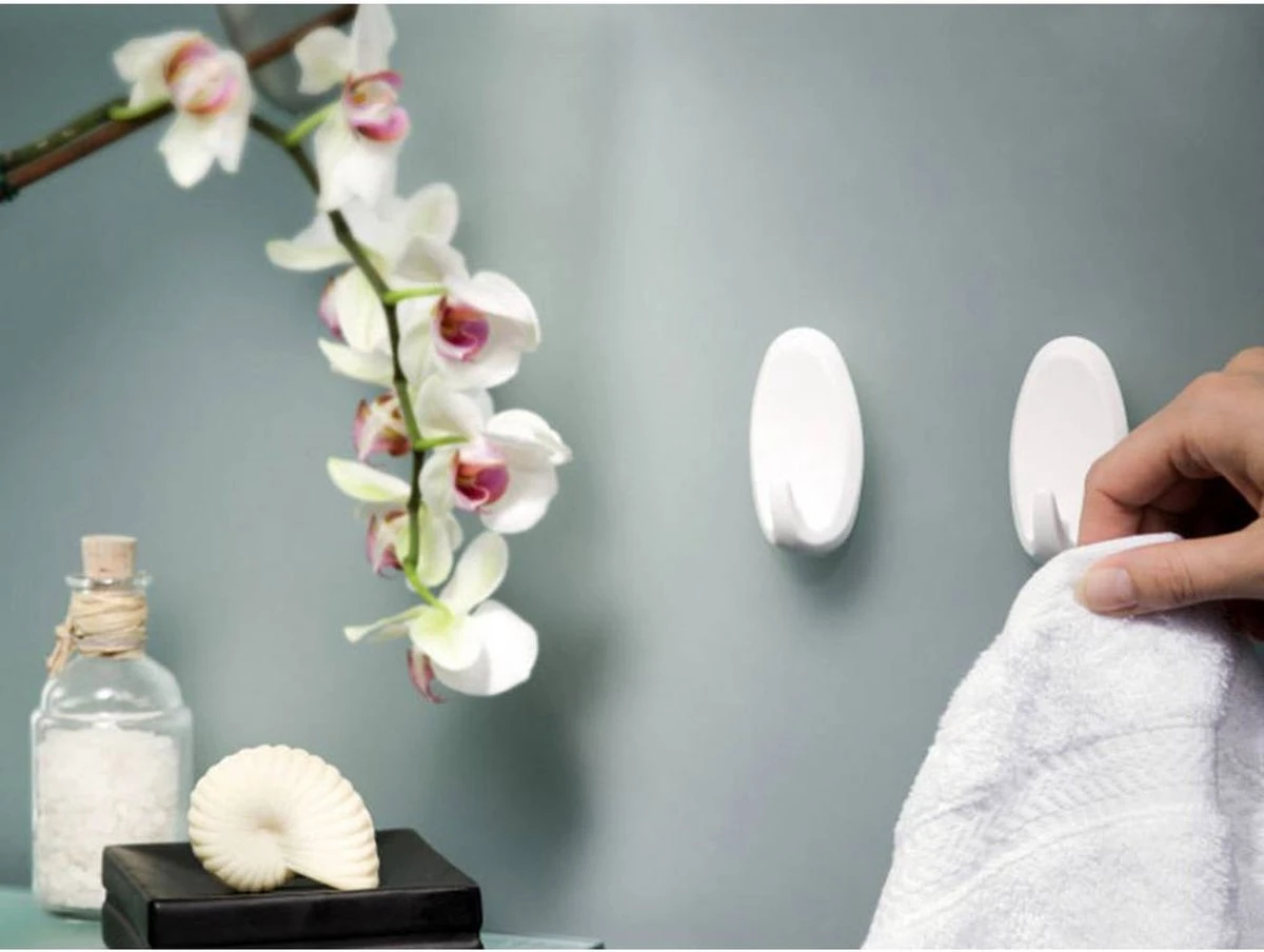 Tesa Powerstrips Haken Large - Wit - 2 Stuks 9 Tesa Powerstrips Haken Large - Wit - 2 Stuks - Afbeelding 7