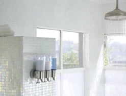 Simplehuman Zeepdispenser Wand Duo - RVS - 22.6x9.4x24.5 Cm - Zilver 11 Simplehuman Zeepdispenser Wand Duo - RVS - 22.6x9.4x24.5 Cm - Zilver -Badkamer Wijs 1200x914 2