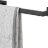 Handdoekrek - RVS - Badkameraccessoires - Keukenaccessoires - Mat Zwart - 40 Cm -Badkamer Wijs 1200x915