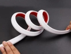 Waterdrempel 'compact' 100 Cm ZWART - Water Stopper - Douche - Bad - Lekkage - Waterkering - Schimmel - Sanitair - -Badkamer Wijs 1200x917 5