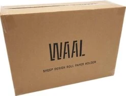 Merkloos Waal© Zwart Schaap Toiletrolhouder - Mat Zwart -Wc Rolhouder - Reserve Rolhouder - Toiletpapier - Vrij Staand - Muur Bevestiging -Badkamer Wijs 1200x920 1