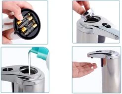 Merkloos Automatische Foam Dispenser - Schuim - Zeep - Vloeistofdispenser - Hygiëne - Bewegingssensor - Schuimzeep Dispenser - Zeeppompje -Badkamer Wijs 1200x921 2