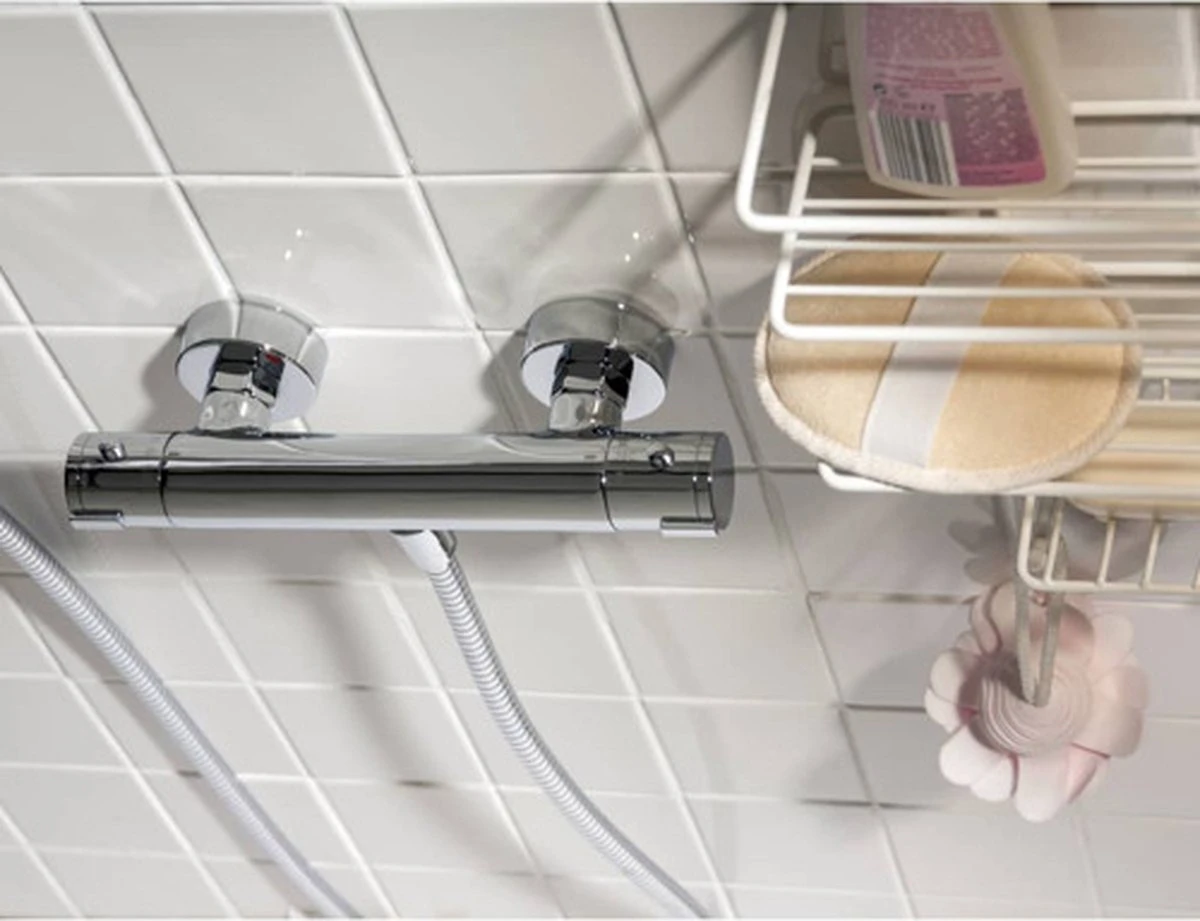 SCHÜTTE London Thermostatische Douchekraan - Hartafstand 150 Mm - Chroom 14 SCHÜTTE London Thermostatische Douchekraan - Hartafstand 150 Mm - Chroom - Afbeelding 12