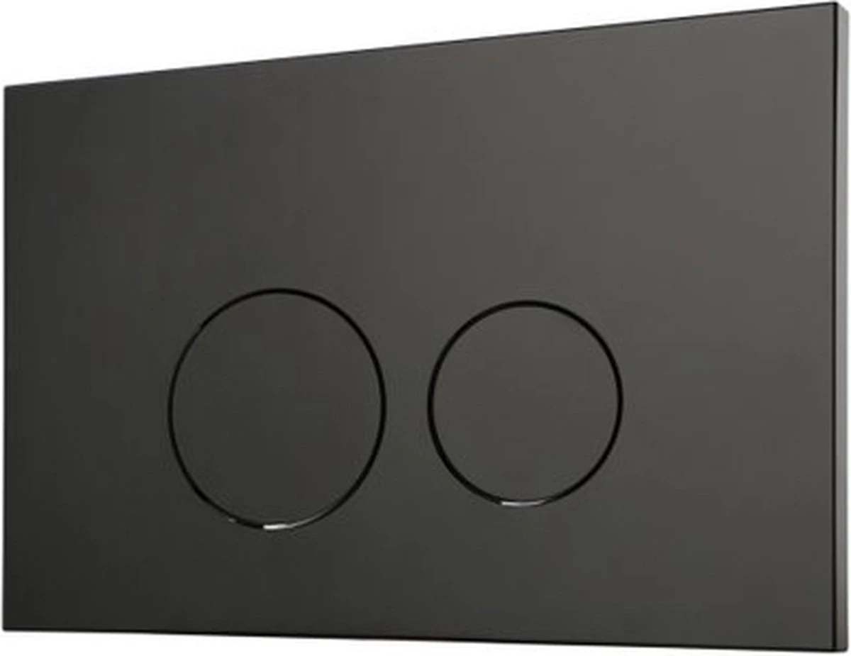 QeramiQ Push Bedieningspaneel Toilet - Frontbediening - Mat Zwart - Voor Geberit UP320/UP720 7 QeramiQ Push Bedieningspaneel Toilet - Frontbediening - Mat Zwart - Voor Geberit UP320/UP720 - Afbeelding 5