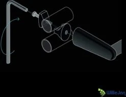 WillieJan Radiator Handdoeken Droog Rek 940W – Wit – 1 Stang – 36 Cm – Radiatorbevestiging – Zonder Boren -Badkamer Wijs 1200x926