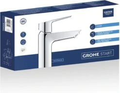 GROHE QuickFix Start Waterbesparende Wastafelkraan - Met EcoJoy® - Incl. Pop-up Waste - Chroom - 31137002 -Badkamer Wijs 1200x931 2