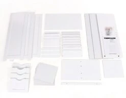 Badkamerkast, Ladekast Met 4 Schuifladen En 1 Deur, Wit, 55 X 81 X 30 Cm -Wastafelonderkast - Badkamermeubel 16 Badkamerkast, Ladekast Met 4 Schuifladen En 1 Deur, Wit, 55 X 81 X 30 Cm -Wastafelonderkast - Badkamermeubel -Badkamer Wijs 1200x932 2