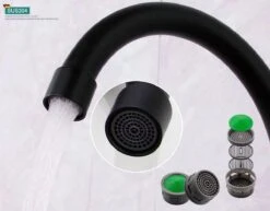 Merkloos Inbouw Wastafelkraan 8654-CB - Muurkraan - RVS - Mat Zwart -Badkamer Wijs 1200x939 2