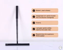 Van CODI® - 2 In 1 - Douchewisser - Vloertrekker - Multifunctioneel - Vloerwisser - Vloertrekker Met Steel - Verlengbaar - Met Ophangsysteem -Badkamer Wijs 1200x954 4