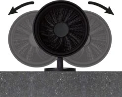 Tiger Tune - Toiletborstel Met Houder - Zwart Metaal Geborsteld / Zwart -Badkamer Wijs 1200x955 2