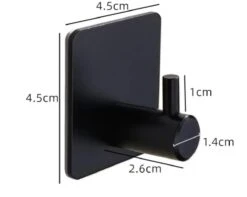 Trendfield Handdoekhaakjes Zelfklevend Zwart - 2 Vierkante Zwarte Handdoek Haakjes - Handdoekhaak - Zwart 11 Trendfield Handdoekhaakjes Zelfklevend Zwart - 2 Vierkante Zwarte Handdoek Haakjes - Handdoekhaak - Zwart -Badkamer Wijs 1200x957 1