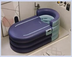 Opblaasbaar Bad - Oranje Ligbad - Zitbad Volwassenen - Ijsbad - Badkuip - Opblaasbad - Opvouwbaar Bad - Opblaas Bad -Badkamer Wijs 1200x957 4