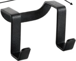 Tomado Metaltex - Dubbele Haak Galileo - Mat Zwart - 6x4cm 6 Tomado Metaltex - Dubbele Haak Galileo - Mat Zwart - 6x4cm -Badkamer Wijs 1200x962 1