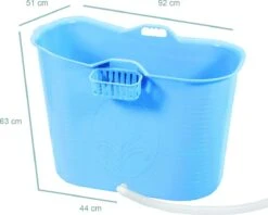 Zitbad Voor Volwassenen - Bath Bucket - Blauw - 200L 18 Zitbad Voor Volwassenen - Bath Bucket - Blauw - 200L -Badkamer Wijs 1200x962 3