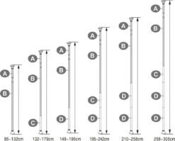 Hoppa! Telescopisch Doucherek Zonder Boren / Uitschuifbaar Douche Rek Van 85-305 Cm - Badopbergrek - Wit 14 Hoppa! Telescopisch Doucherek Zonder Boren / Uitschuifbaar Douche Rek Van 85-305 Cm - Badopbergrek - Wit -Badkamer Wijs 1200x965 1