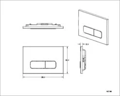 Bedieningsplaat StarBlueDisc Mocha 35 TBV Geberit UP100 UP320 UP300 UP700 UP720 Mat Zwart 15 Bedieningsplaat StarBlueDisc Mocha 35 TBV Geberit UP100 UP320 UP300 UP700 UP720 Mat Zwart -Badkamer Wijs 1200x966