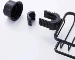 MLN Basics® Doucherek | Zwart | Zonder Boren Of Zuignap -Badkamer Wijs 1200x967 3