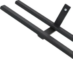 LOFT42 Jef Reserverolhouder - Zwart Metaal - 51x10x13 -Badkamer Wijs 1200x973