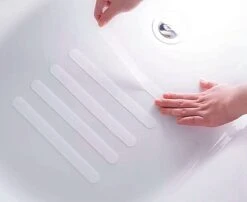 Zelfklevende Antislip Stickers - Douche/Bad/Trap Plakstrip - Badkamer Antislip Strips - 12stuks -Badkamer Wijs 1200x980 6