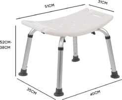 Life&Home Douchekruk - 6 Hoogtes - Douchestoel - Handgrepen - Max 130 Kg - Douchekophouder 15 Life&Home Douchekruk - 6 Hoogtes - Douchestoel - Handgrepen - Max 130 Kg - Douchekophouder -Badkamer Wijs 1200x980 7