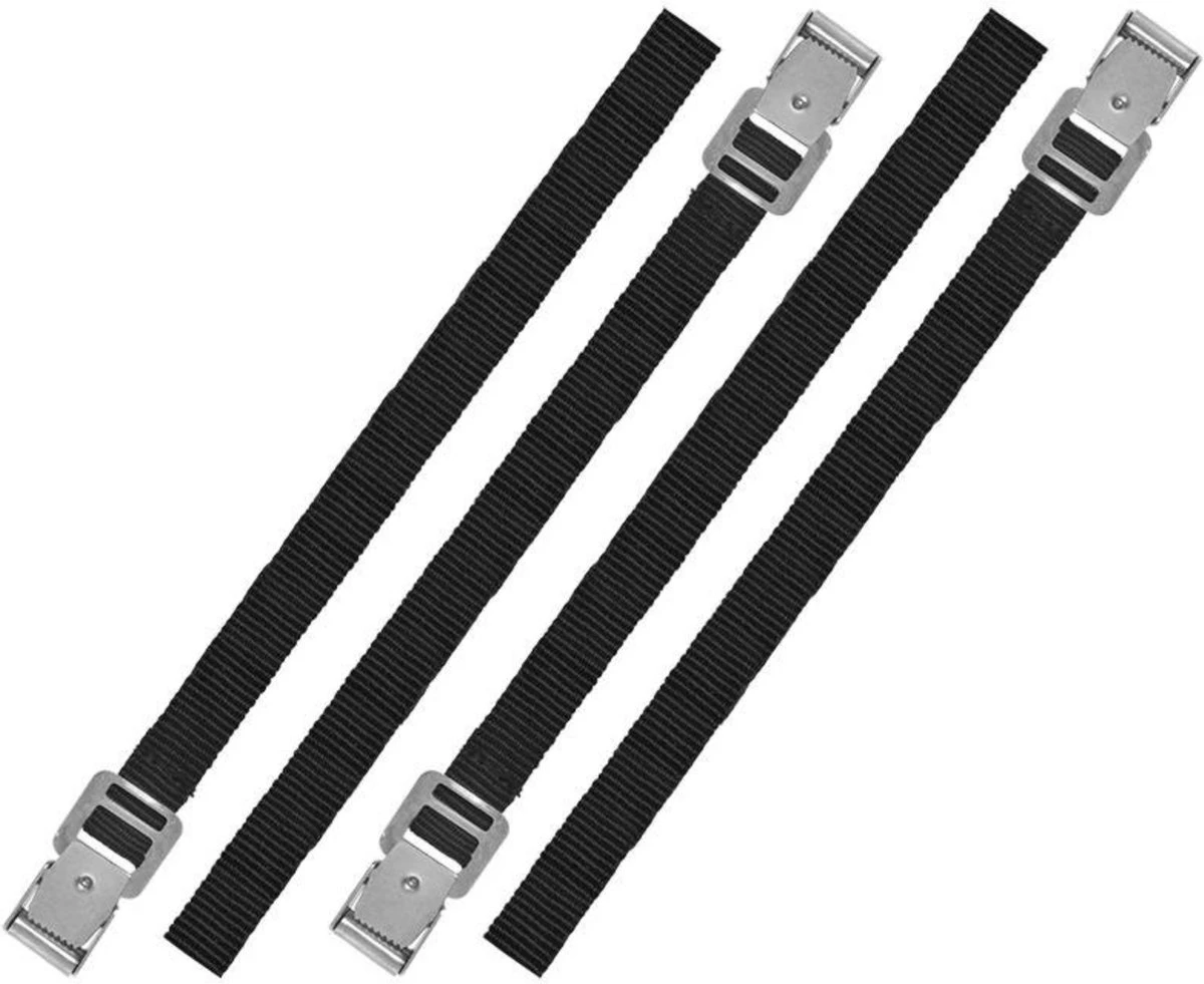 PROPLUS Pro Plus Bindriemen Met Metalen Gesp - 18 Mm X 40 Cm - Zwart - 4 Stuks 3 PROPLUS Pro Plus Bindriemen Met Metalen Gesp - 18 Mm X 40 Cm - Zwart - 4 Stuks