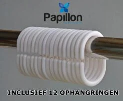 Merkloos Douchegordijn Textiel - Waterafstotend - 180x200 - Papillon Dino -Badkamer Wijs 1200x986