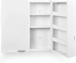 Jago - Afsluitbare XXL Medicijnkast Met 11 Vakken/Compartimenten - Staal - 2 Deuren - 53x53x20 Cm - Wit 29 Jago - Afsluitbare XXL Medicijnkast Met 11 Vakken/Compartimenten - Staal - 2 Deuren - 53x53x20 Cm - Wit -Badkamer Wijs 1200x997 5