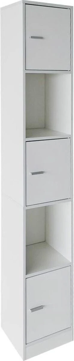 Kolomkast Badkamer - Opbergkast Badkamer Slaapkamer Of Hal - 180 Cm Hoog -Badkamer Wijs 248x1200 1