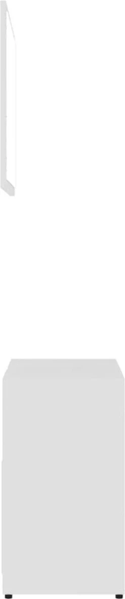 VidaXL Badkamermeubelset Bewerkt Hout Wit -Badkamer Wijs 251x1200 1