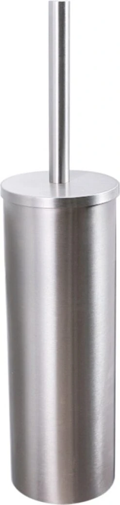 VDN Stainless Toiletborstel Met Houder - Toiletborstelhouder - Zilver - Wc Borstel Met Houder - RVS - Vrijstaand