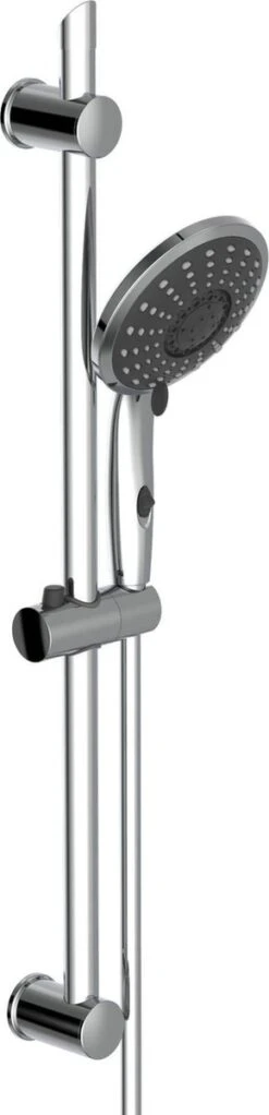 SCHÜTTE Florenz Doucheset Met Handdouche - 56 Tot 67 Cm Glijstang - 5 Standen - Chroom
