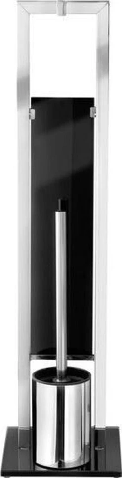 WENKO Toiletbutler Rivalta RVS Glanzend - Toiletborstel Met Houder, Toiletrolhouder En Reserverolhouder -Badkamer Wijs 307x1200