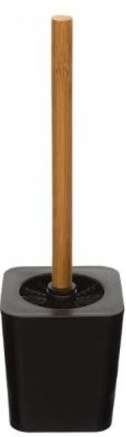 Toiletborstel In Houder - Zwart - Bamboe - Toiletborstelhouder - Wc Borstel | Huis / Horeca -Badkamer Wijs 348x1200