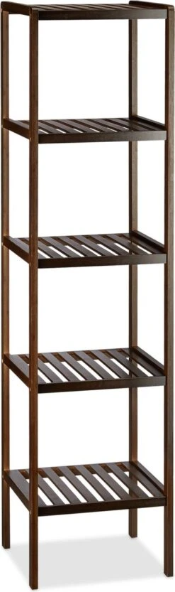 Relaxdays - Badkamerrek Bamboe - Houten Rek - Keukenrek - Schoenenrek, Opbergrek 17 Relaxdays - Badkamerrek Bamboe - Houten Rek - Keukenrek - Schoenenrek, Opbergrek -Badkamer Wijs 356x1200
