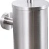VDN Stainless Toiletborstel Met Houder - Toiletborstelhouder - Zilver - Wc Borstel Met Houder - RVS - Hangend -Badkamer Wijs 371x1200