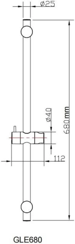 Ben Elan - Glijstang - Ronde Douchestang Voor Handdouche - 68cm - Chroom 11 Ben Elan - Glijstang - Ronde Douchestang Voor Handdouche - 68cm - Chroom -Badkamer Wijs 373x1200 4