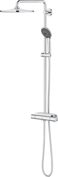 GROHE QuickFix Vitalio Joy 310 Regendouche - CoolTouch - Met Planchet - ø 31 Cm - Chroom -Badkamer Wijs 399x1200 3