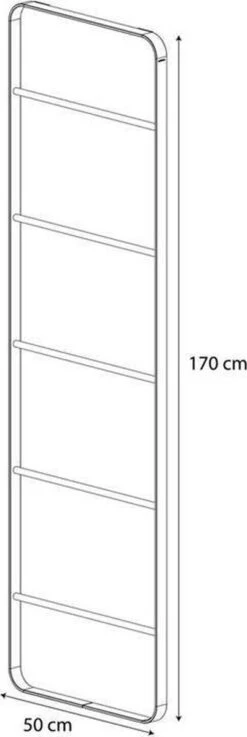 Sealskin Brix - Handdoekladder Vrijstaand - Zwart 11 Sealskin Brix - Handdoekladder Vrijstaand - Zwart -Badkamer Wijs 402x1200 1
