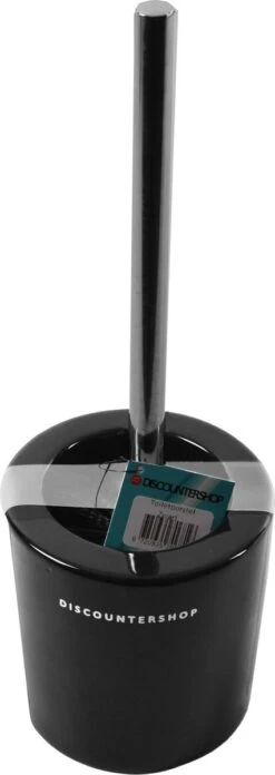 Toiletborstel Met Zwarte Borstel- Keramiek - Zwart - RVS - WC Borstel In Ronde Houder 16 Toiletborstel Met Zwarte Borstel- Keramiek - Zwart - RVS - WC Borstel In Ronde Houder -Badkamer Wijs 426x1200