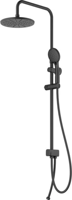 Livarno Home Regendouche Set Zwart 80-120cm Hoogte Verstelbaar -Badkamer Wijs 434x1200 1