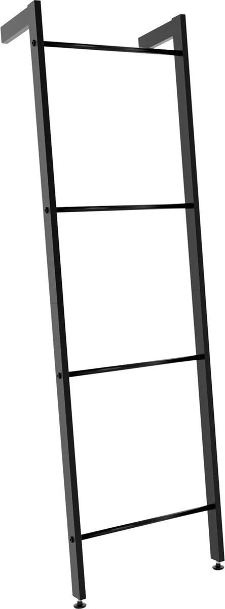 CLP Betti Handdoekrek - Staand - Handdoekladder - Badkamer - Zwart 3 CLP Betti Handdoekrek - Staand - Handdoekladder - Badkamer - Zwart