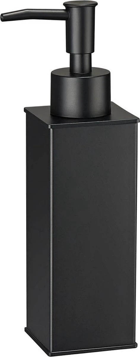 VDN Stainless Zeeppompje - Zeepdispenser - Zeeppompje Vrijstaand - Zwart - Vierkant - RVS 3 VDN Stainless Zeeppompje - Zeepdispenser - Zeeppompje Vrijstaand - Zwart - Vierkant - RVS