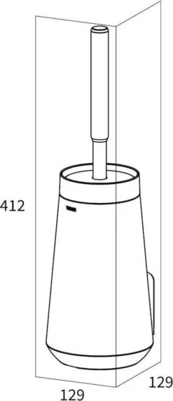 Tiger Tess - Toiletborstelhouder Met Swoop® Borstel Flexibel - Zwart / Antraciet -Badkamer Wijs 519x1200 3